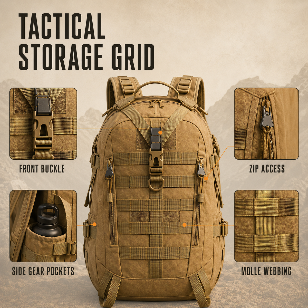 40-Litre Tactical Backpack