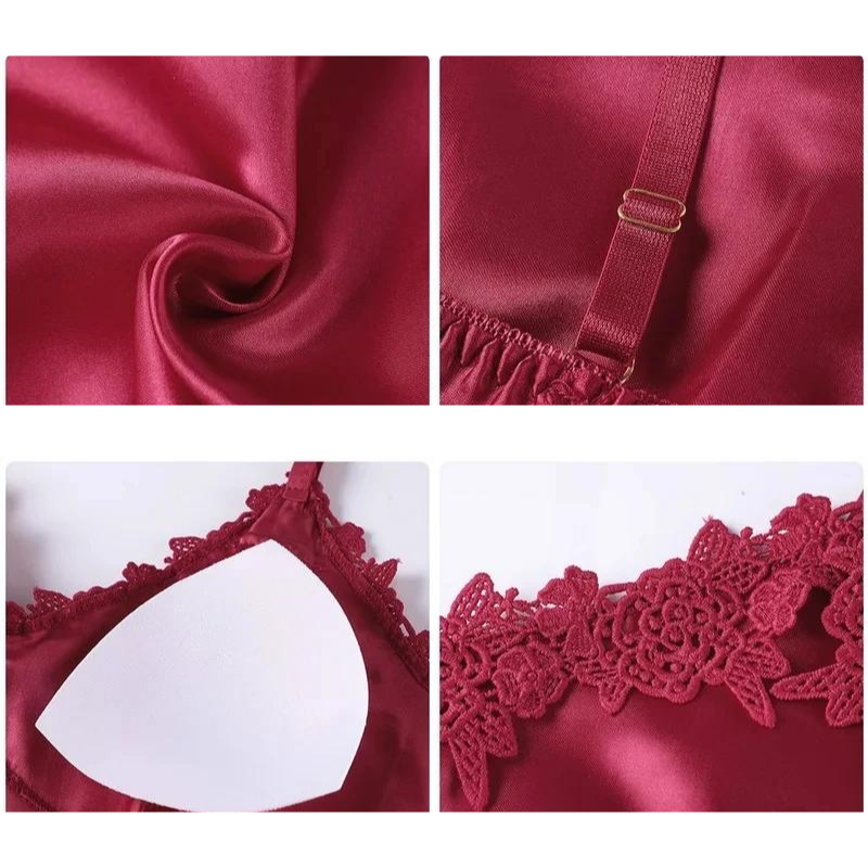 5-In-1 Satin Sleepwear Set