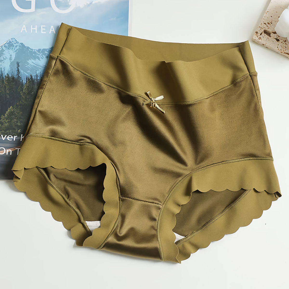 5-Pack Seamless Soft Satin Briefs