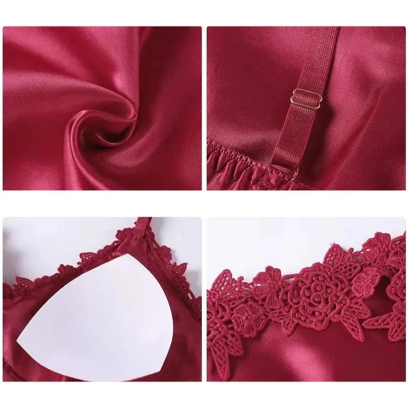 5-Piece Satin Set