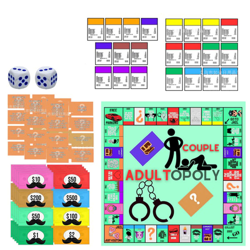 Adultopoly Board Game