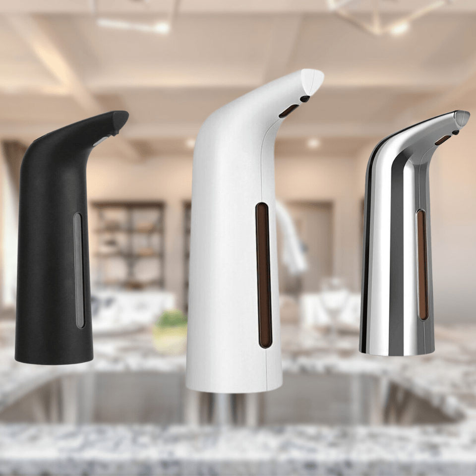 Automatic Soap Dispenser with Touchless Sensor & 13oz Capacity