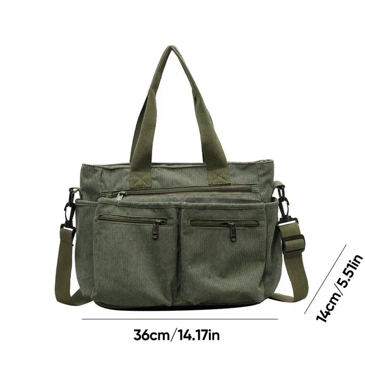 Autumn Bag with Double Zipper