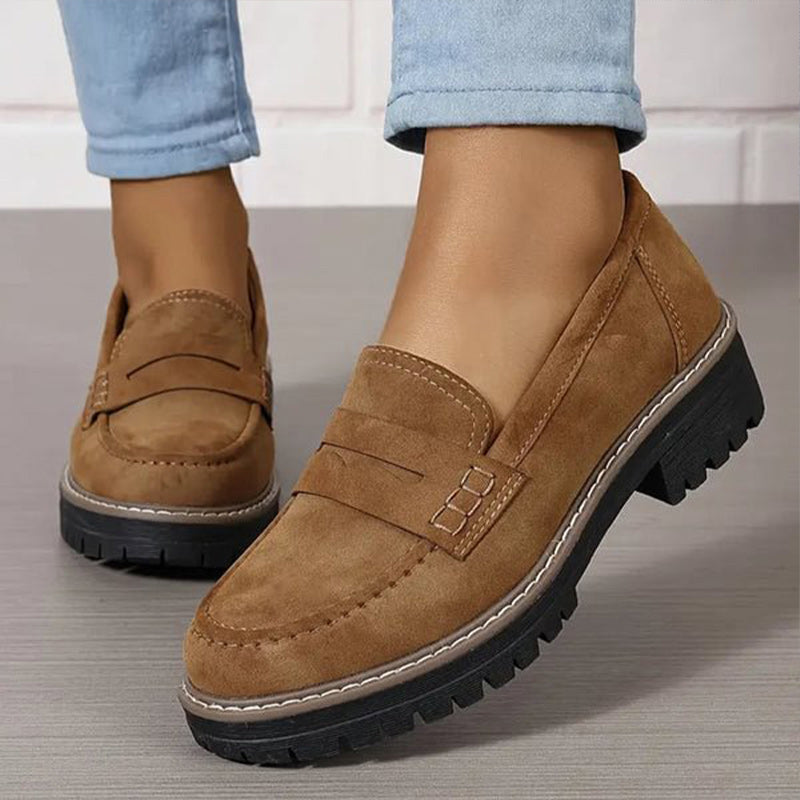 Casual and Elegant Women's Suede Loafers