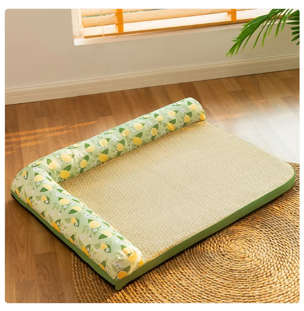 Cat Cooling Mat with Raised Rim
