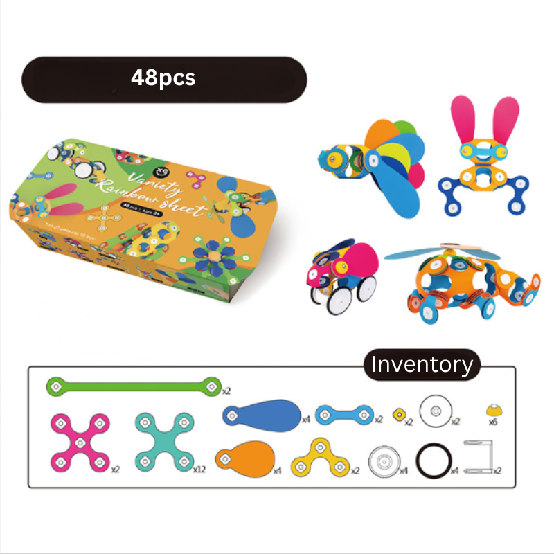 Children's Magnetic Building Blocks STEM Toys