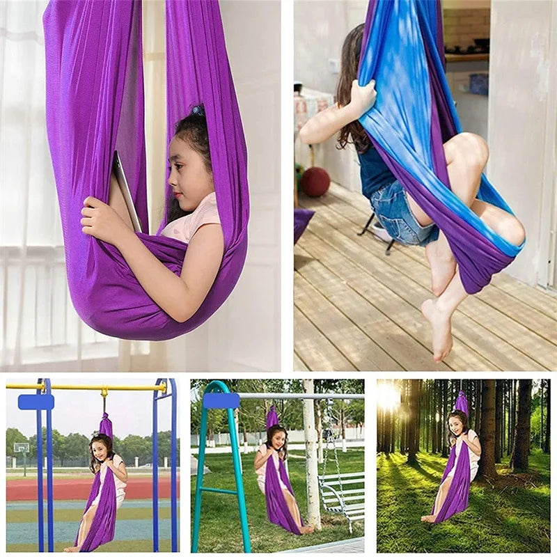 Children's Sensory Swing – Indoor Therapy Hammock for Calm, Focus and Confidence