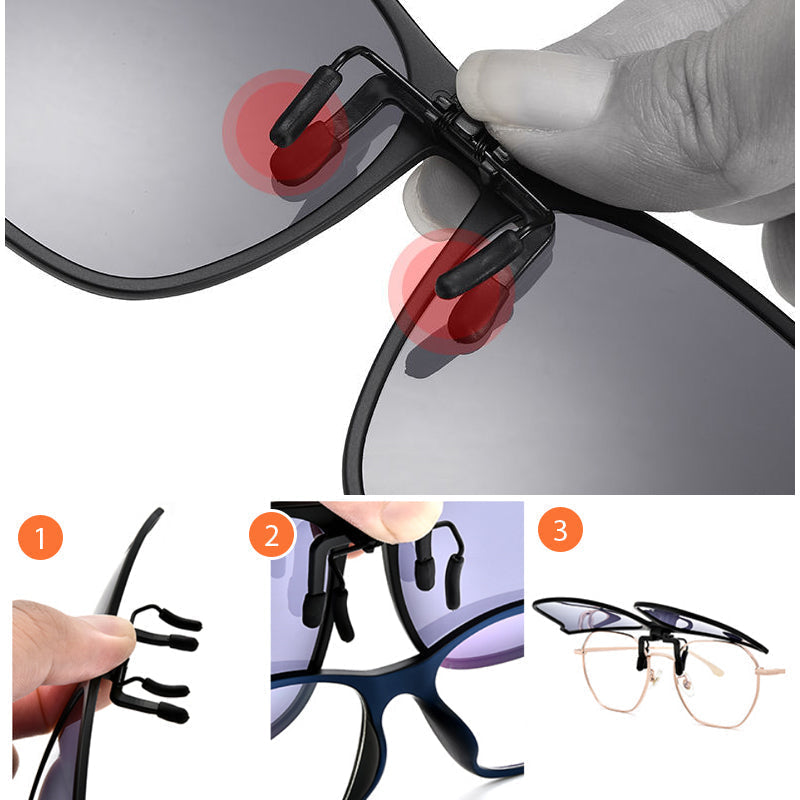 Clip-On Sunglasses