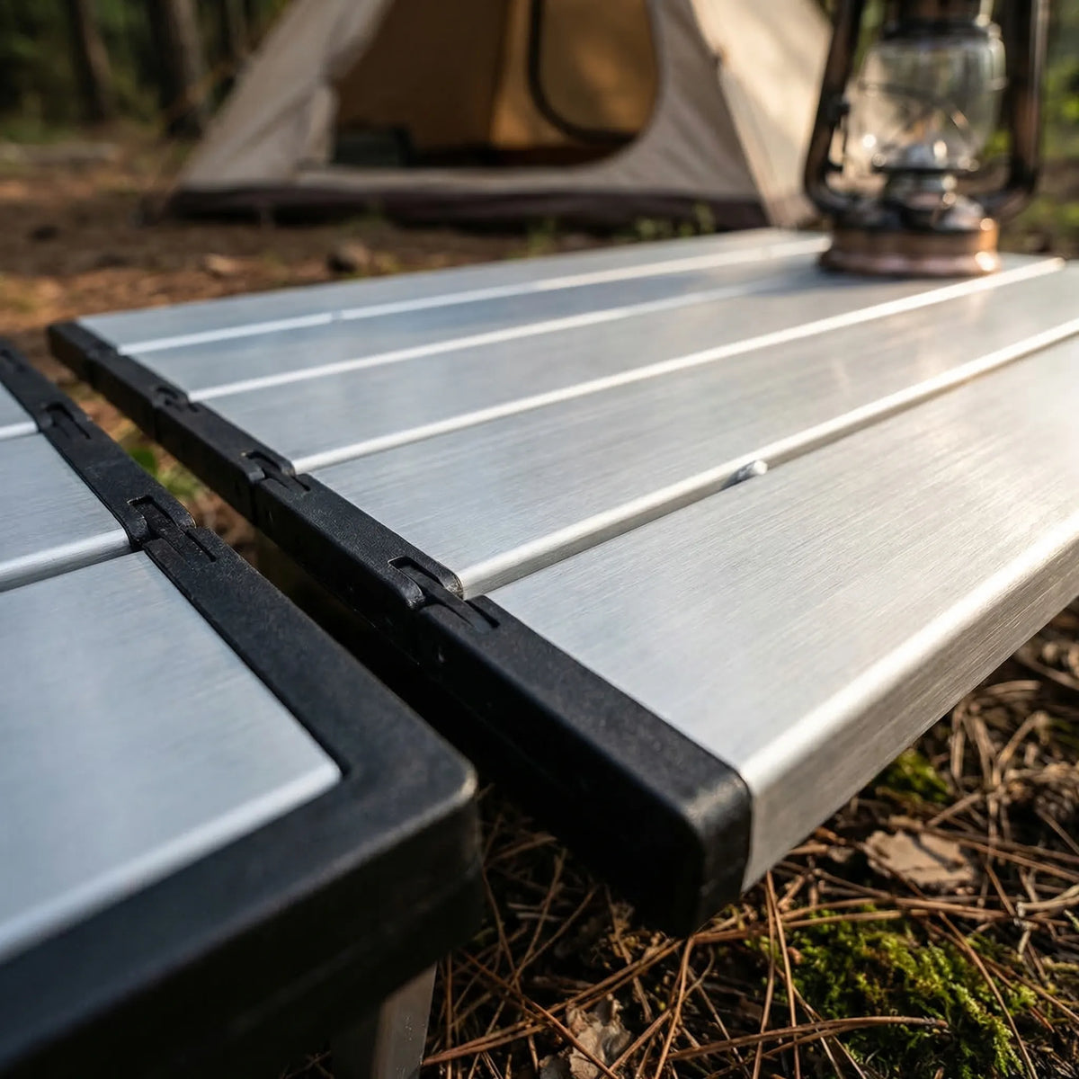 Compact Ultralight Roll-Up Folding Outdoor Table