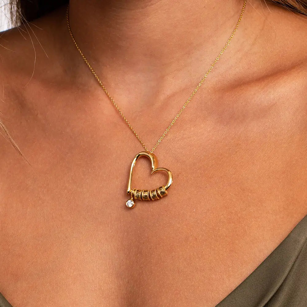 Custom Family Necklace with Engraved Names