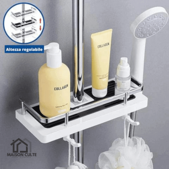 Drill-Free Shower Caddy - Easy Installation
