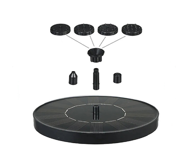 Eco-Friendly Solar Bird Bath Fountain for Garden Relaxation and Harmony