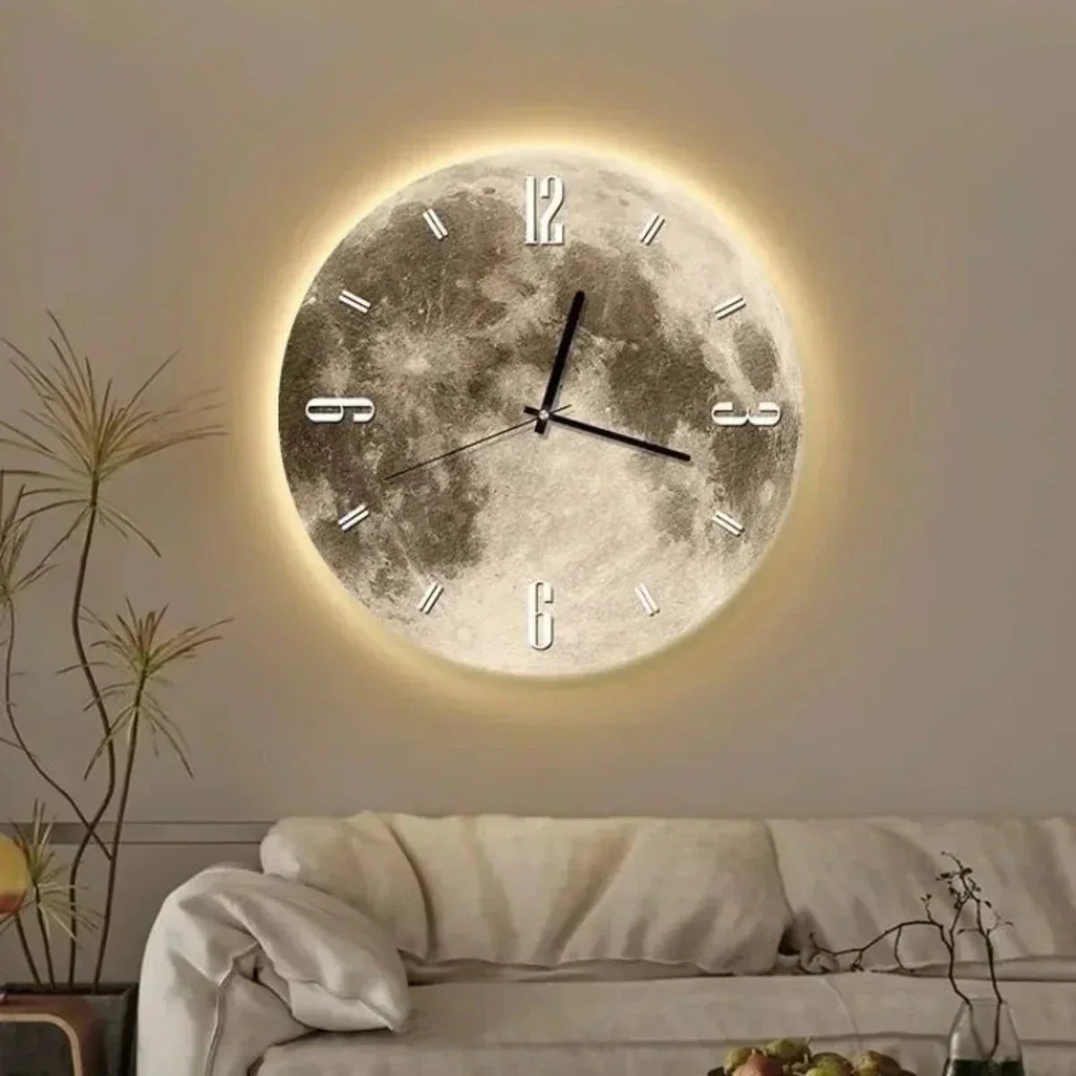 Elegant Night Sky Inspired Accent Wall Clock