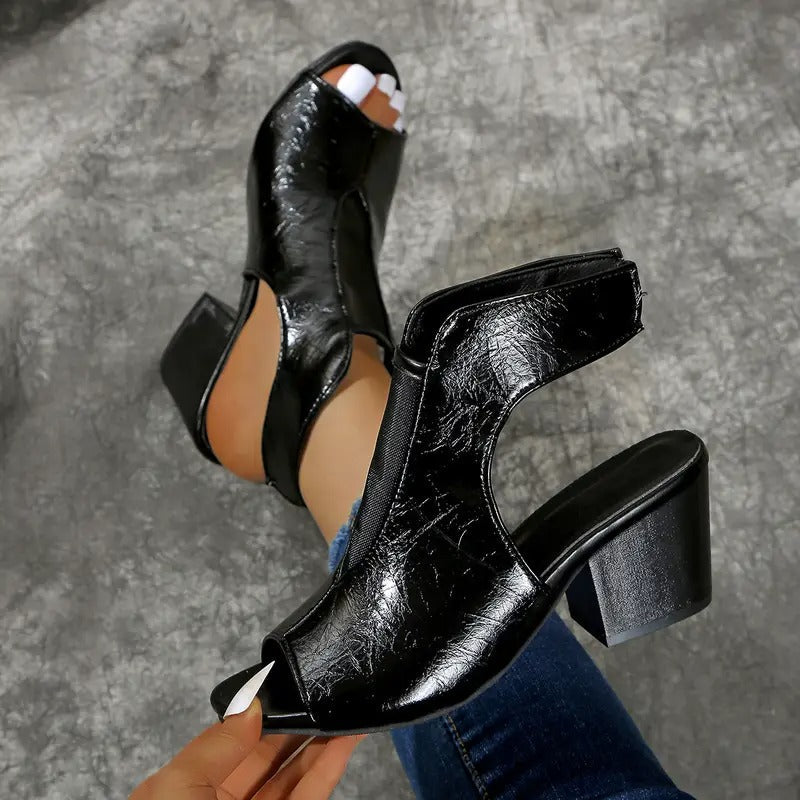 Elegant Sexy Slip-On Heels