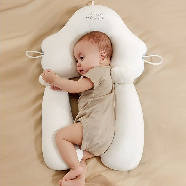 Ergonomic Baby Sleep Cushion – Safe, Comfortable, and Adjustable for Newborns (0–12 Months)