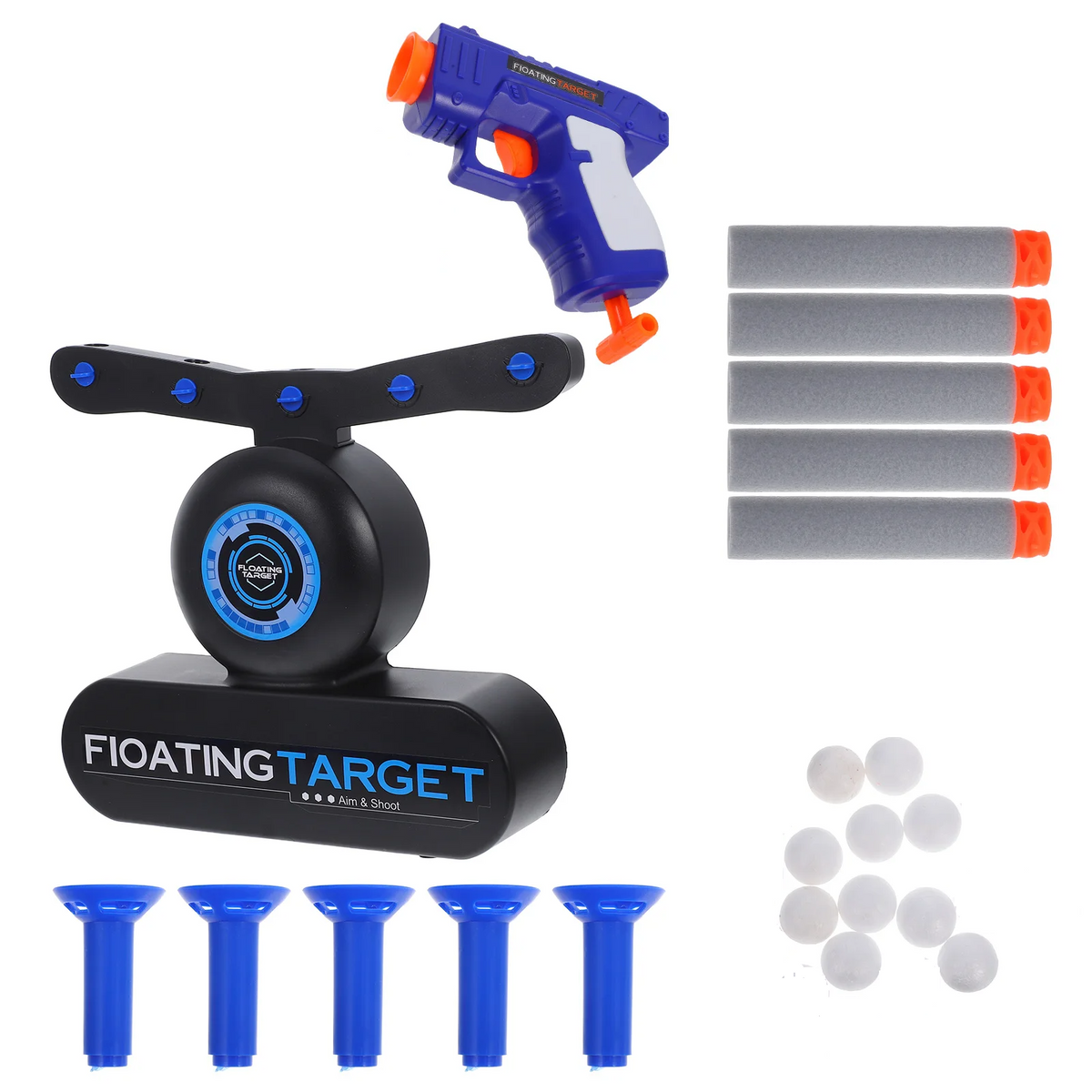 Floating Ball Airshot Target Shooting Toy Set