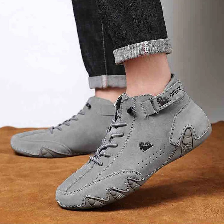 Handmade Italian High-Top Sneakers