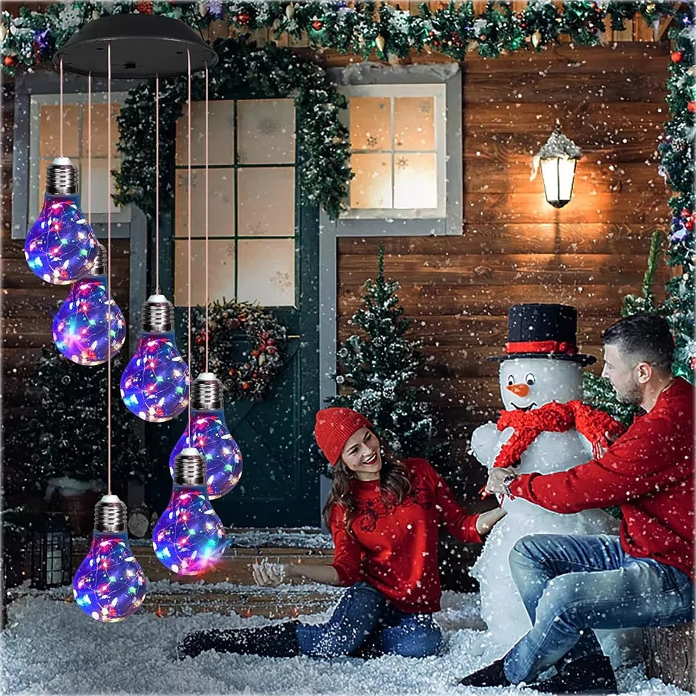 Hanging Solar Garden Light Chime Decoration
