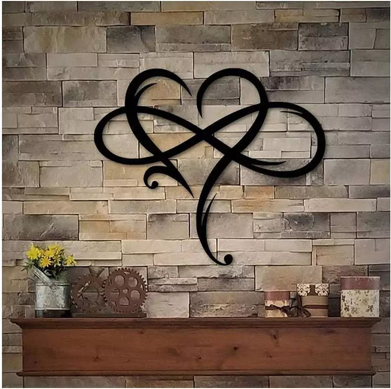 Heart Infinity Wall Decor