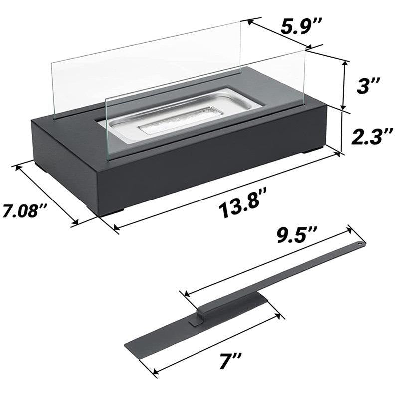 Indoor & Outdoor Tabletop Fireplace