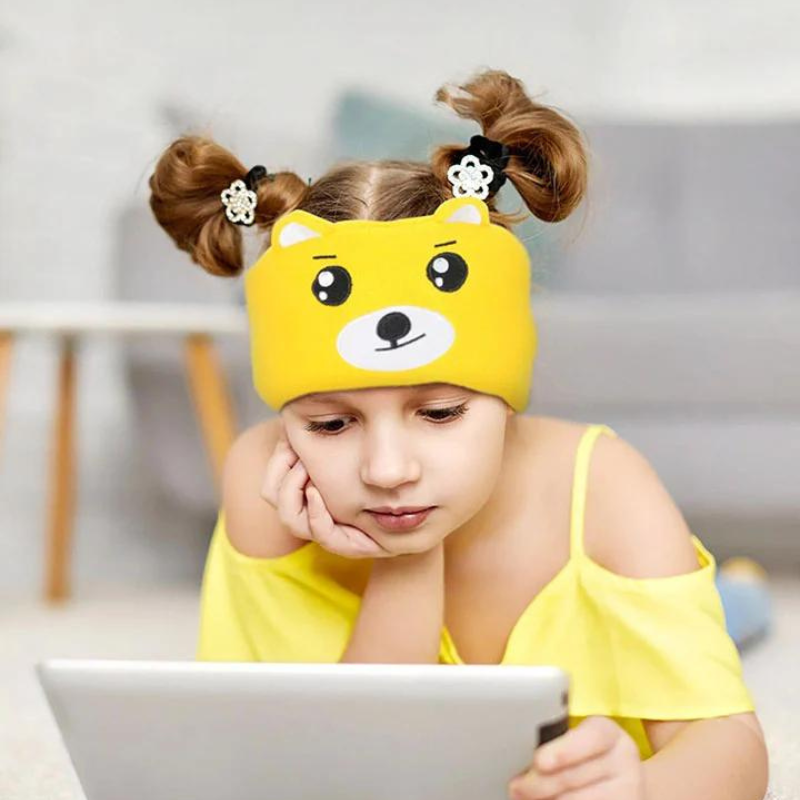 Kids' Wireless Headband Headphones – Soft & Safe Bluetooth Audio