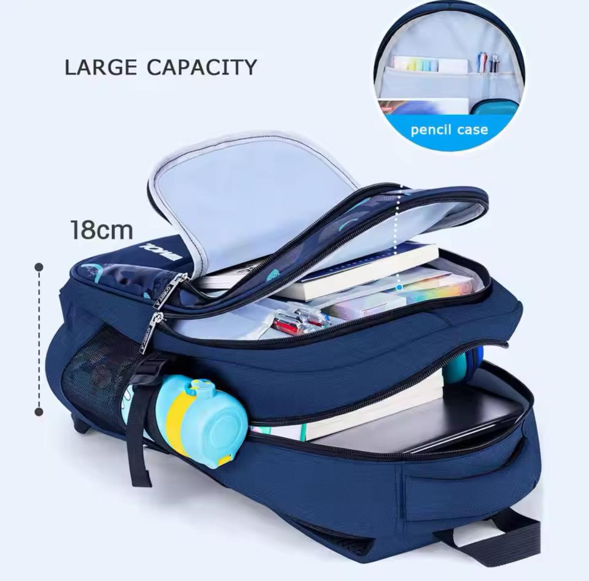 Large Waterproof Kids' School Backpack