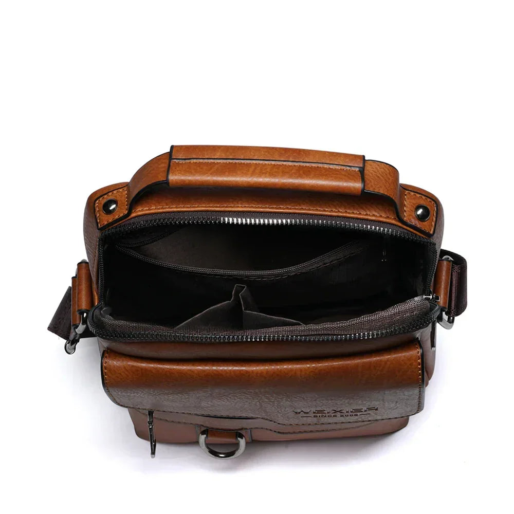 Luxury Leather Shoulder Bag