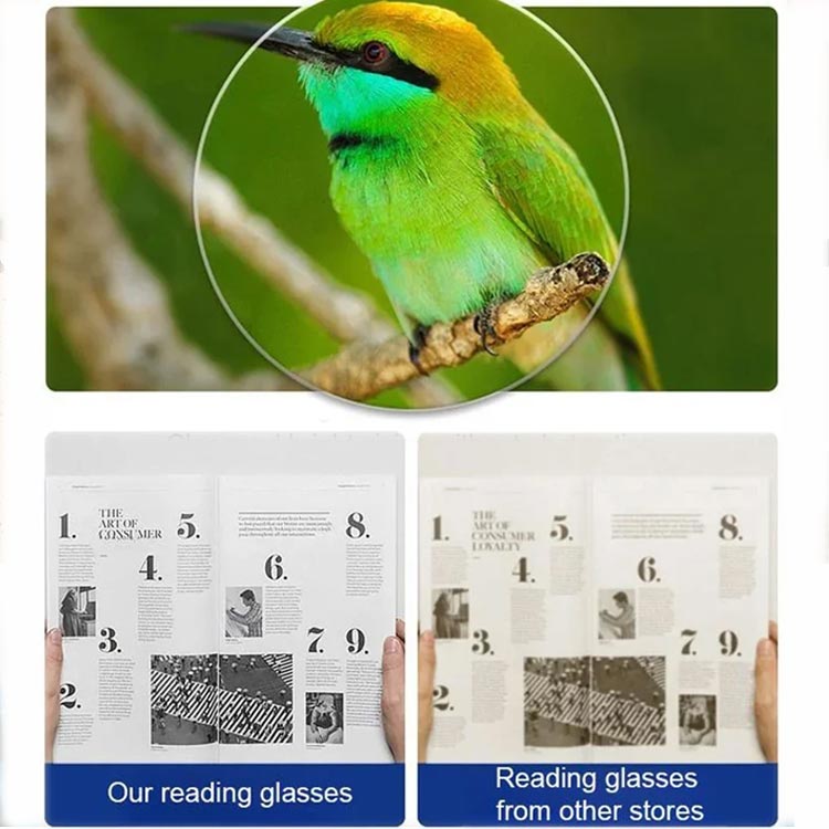 Magnetic Neck-Hanging Anti-Loss Anti-Blue Light Reading Glasses