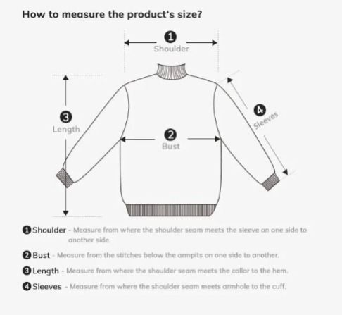 Men's 100% Pure Cashmere Roll Neck Sweater