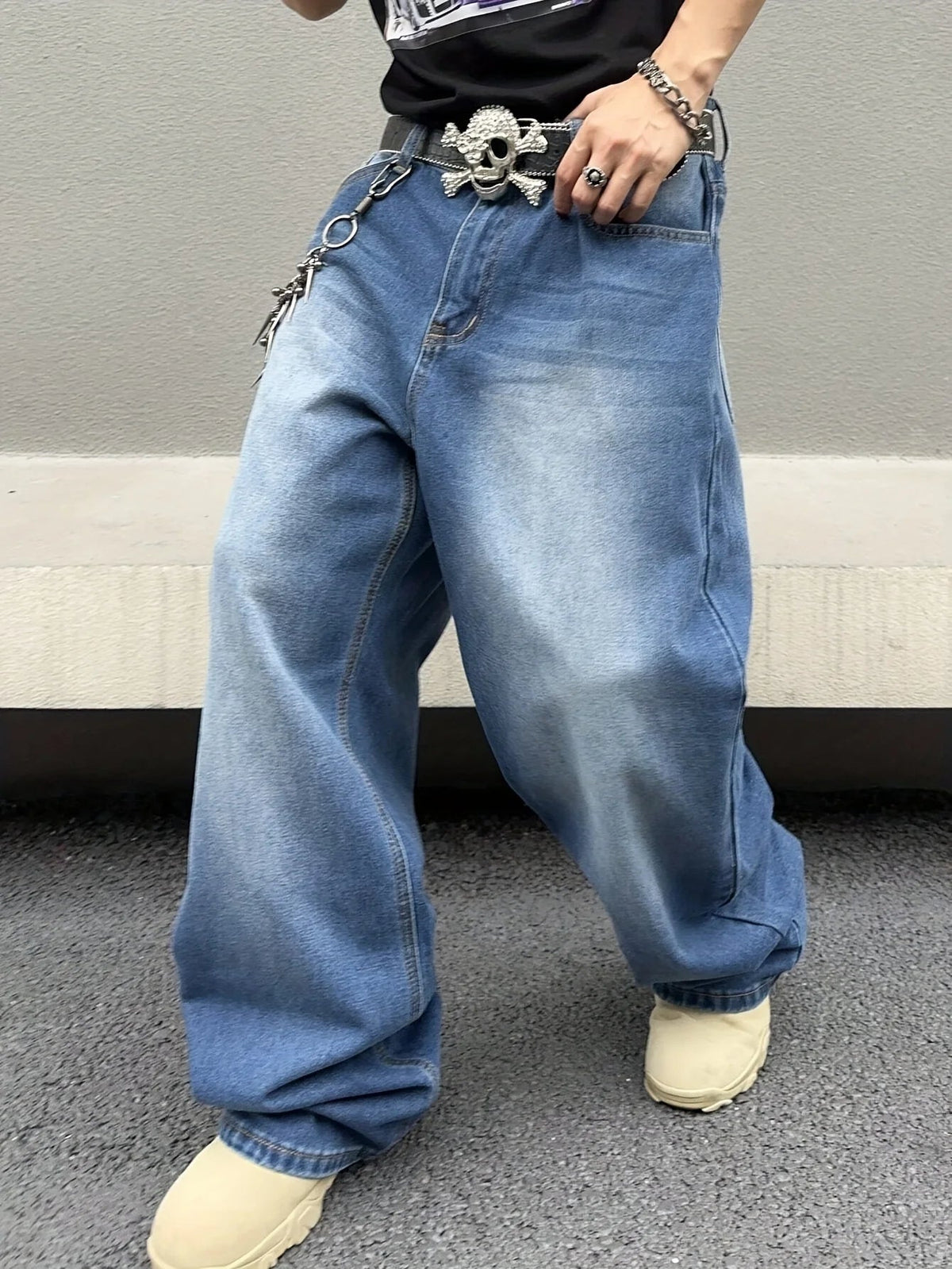 Men's Baggy Jeans for Casual and Streetwear