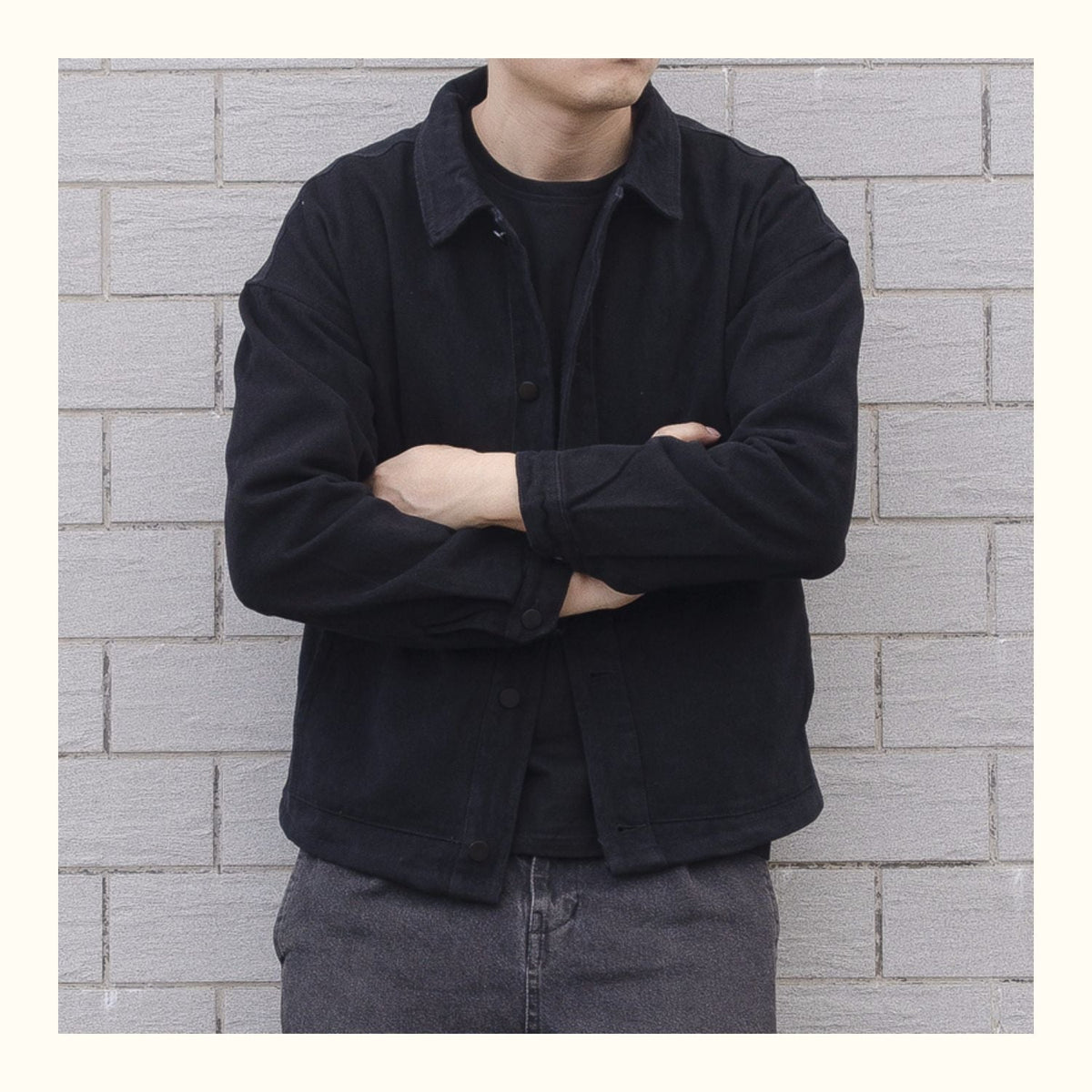 Men's Button-Down Jacket