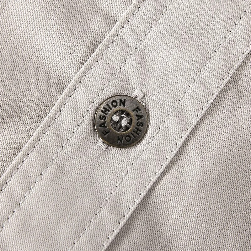 Men's Casual Button-Down Shirt