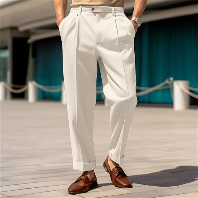 Men's Classic Trousers: Versatile & Comfortable