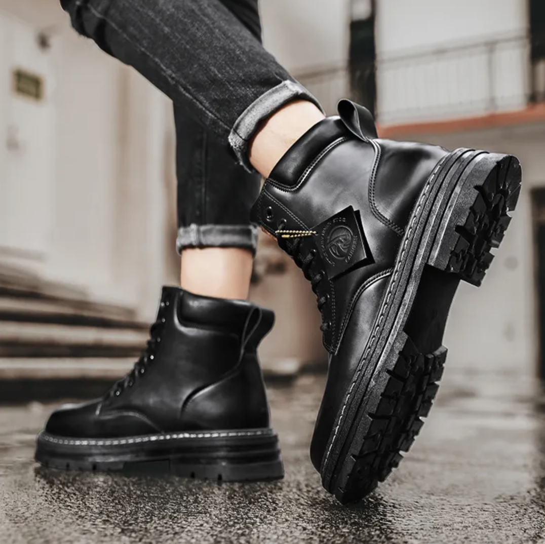 Men's Comfortable Lace-Up Boots