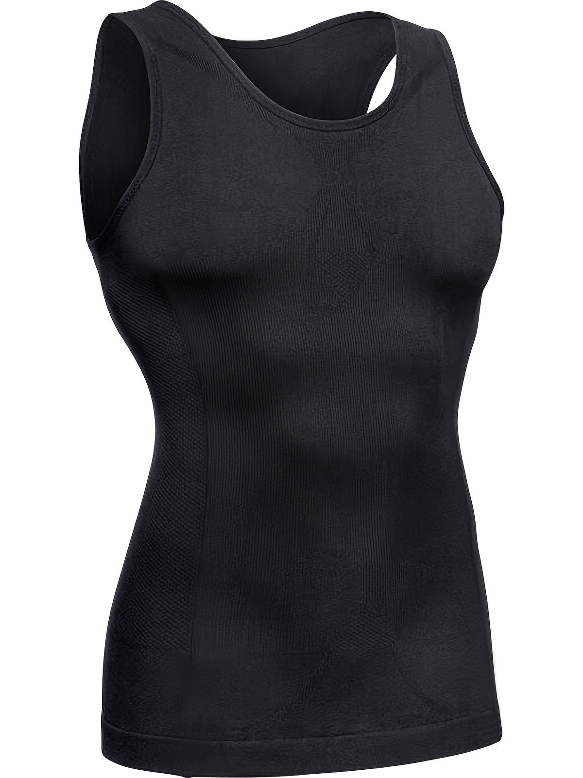 Men's Compression Tank Top | Form-Fitting Sleeveless Top | Defined Silhouette | Modern Everyday Look