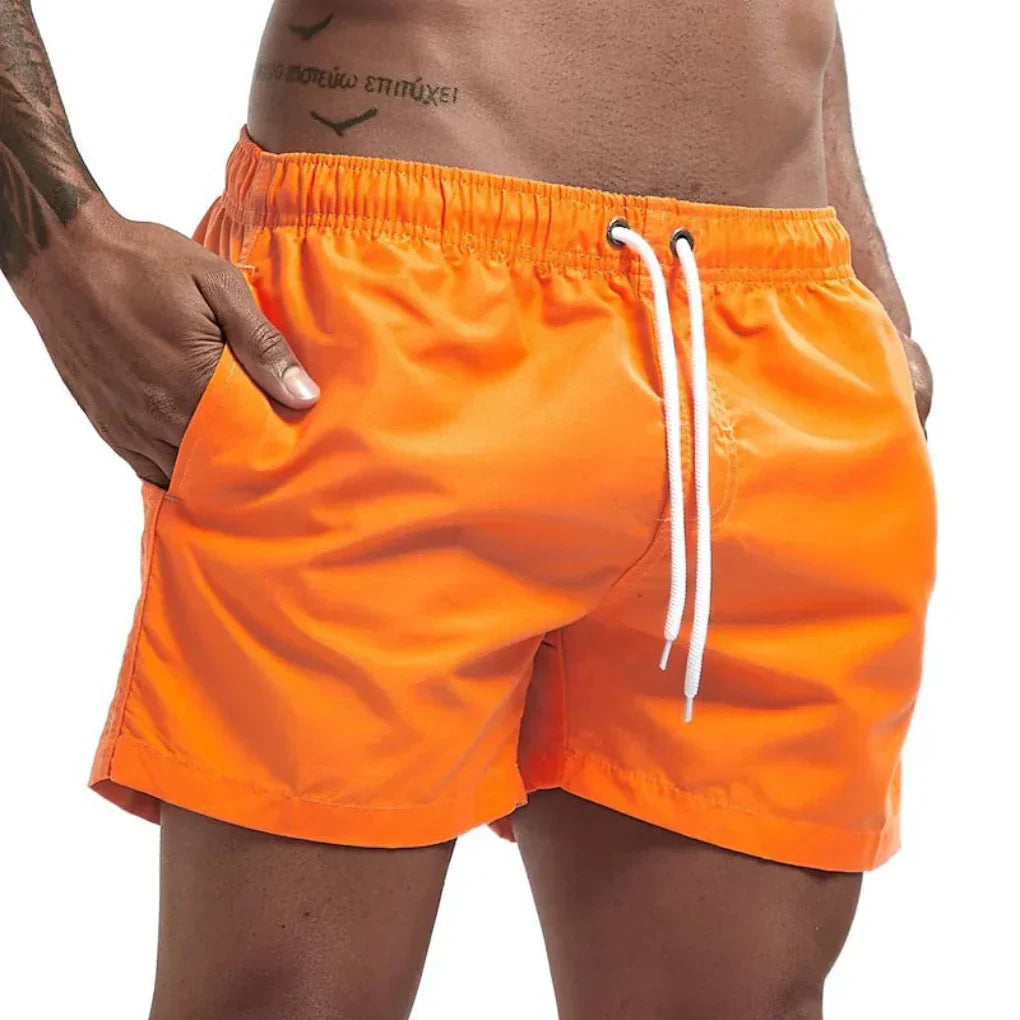 Men's Drawstring Swim Trunks