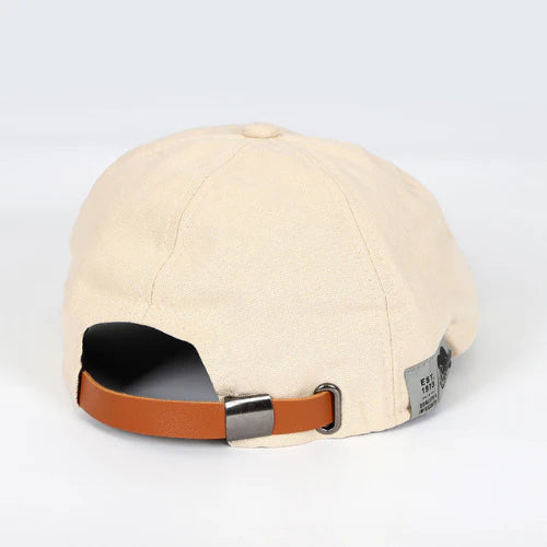 Men's Flat Cap with Adjustable Strap
