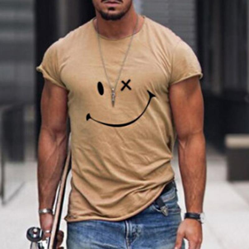 Men's Graphic Smiley T-Shirt