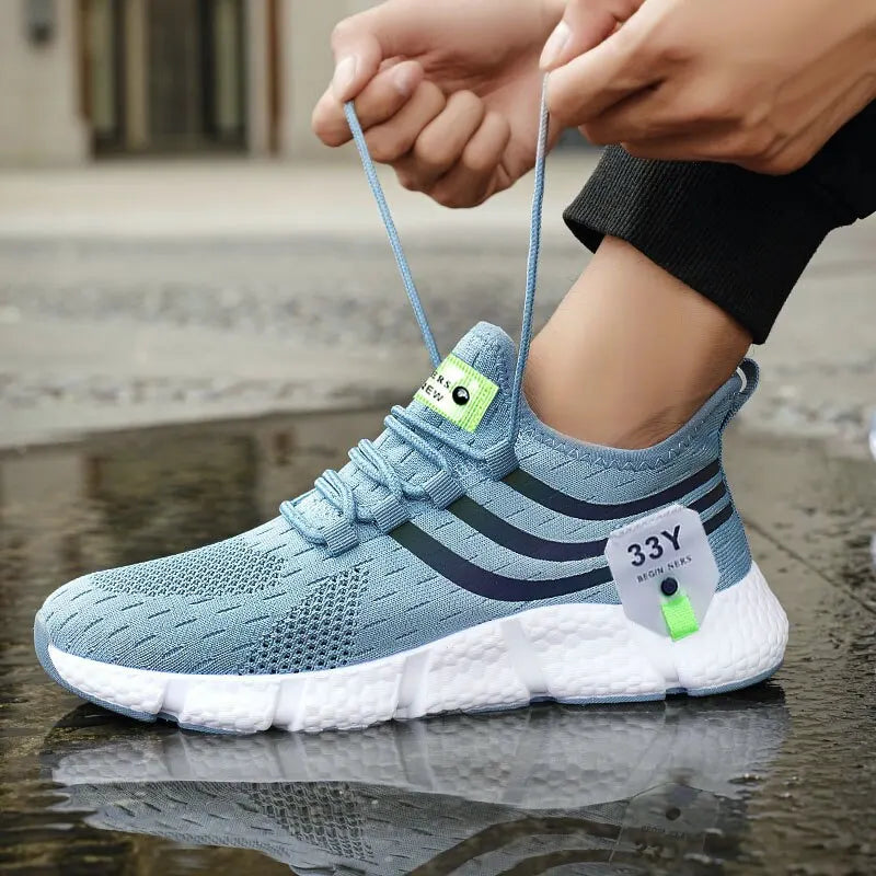 Men's Lace-Up Athletic Sneakers