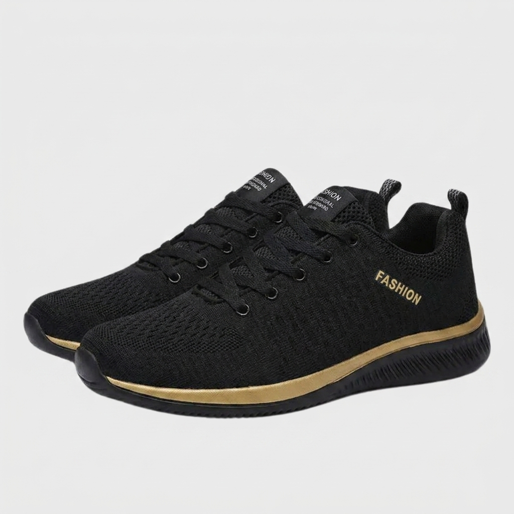 Men's Lace-Up Orthopedic Mesh Sneakers