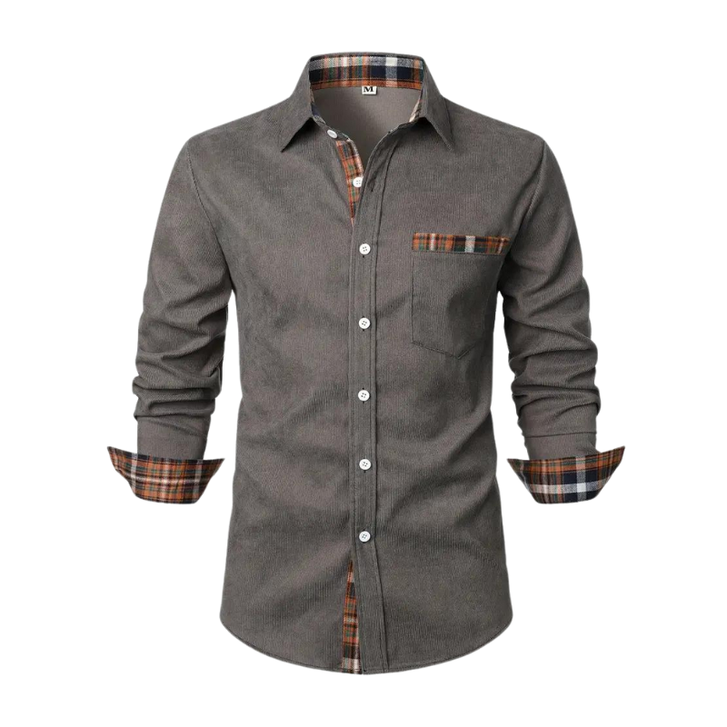 Men's Long-Sleeve Casual Shirt
