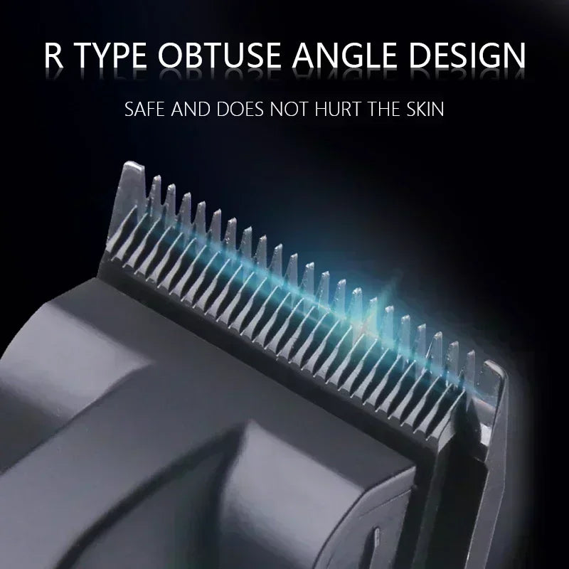 Men's Professional Electric Hair Clipper & Shaver Kit
