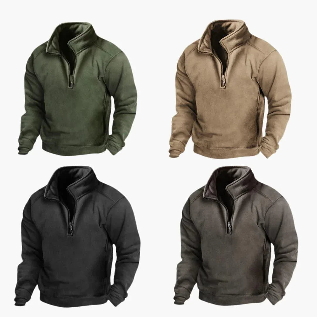 Men's Quarter-Zip Fleece Jacket