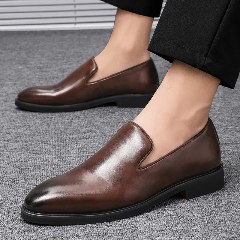 Men's Slip-On Dress Shoes | Pointed Toe