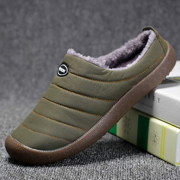 Men's Slippers - Warmly Lined for Winter