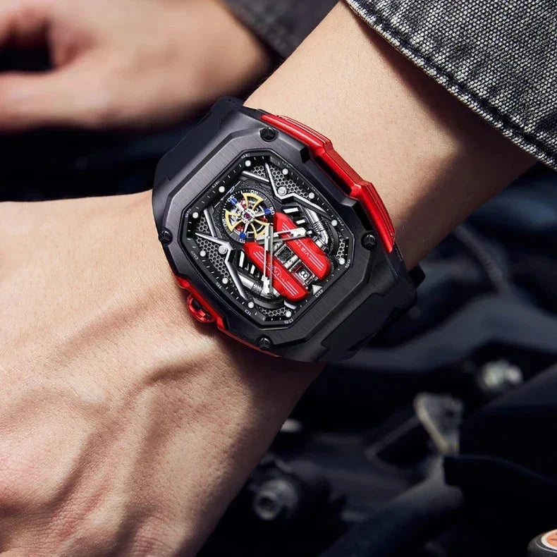 Men's Tourbillon Chronograph Luxury Watch