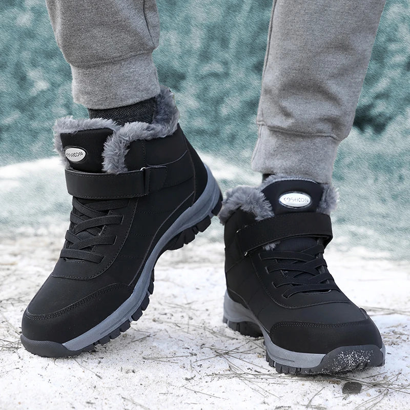 Men's Warm Insulated Waterproof Boots