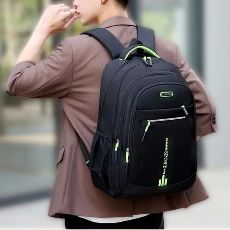 Men's Waterproof Oxford Backpack for Travel & Work