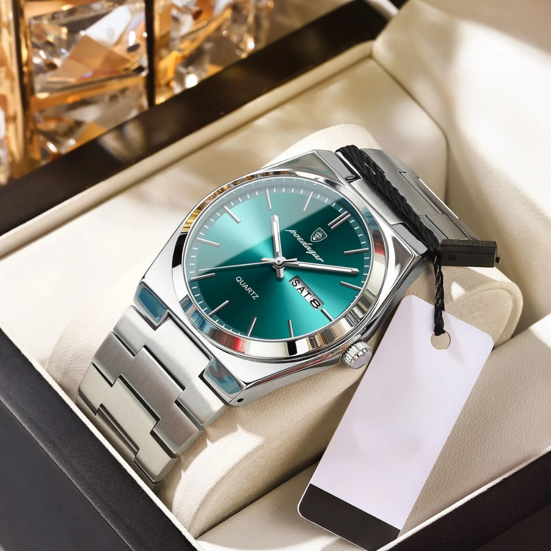 Men's Waterproof Stainless Steel Watch