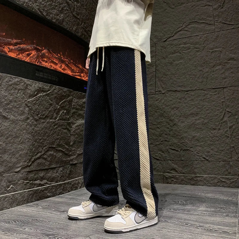 Men's Wide-Leg Track Pants